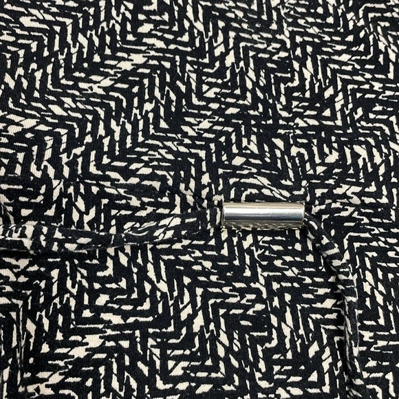 Ann Taylor Sleeveless Drape Neck Belted Knit Sheath Dress Graphic Print SP - Picture 12 of 16